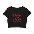 Women’s Poly-Cotton Crop Tee