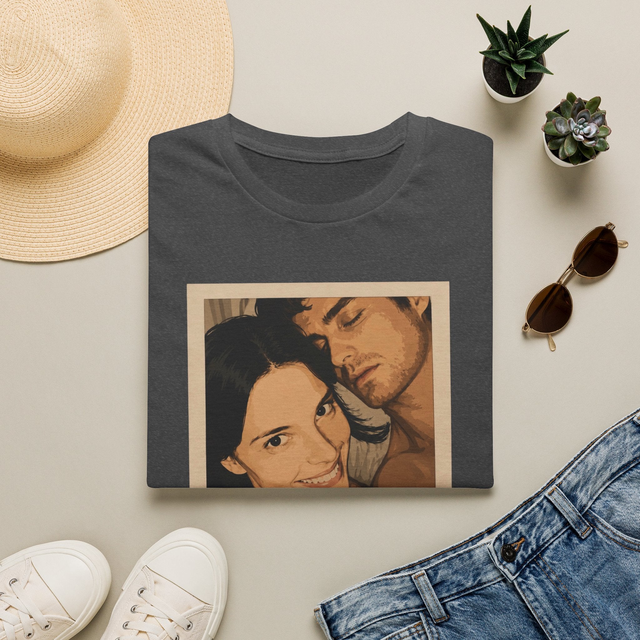 Vintage Polaroid Photo T-Shirt — 'not me' Graphic Tee