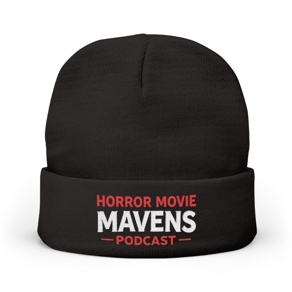 Horror Movie Mavens Embroidered Knit Beanie