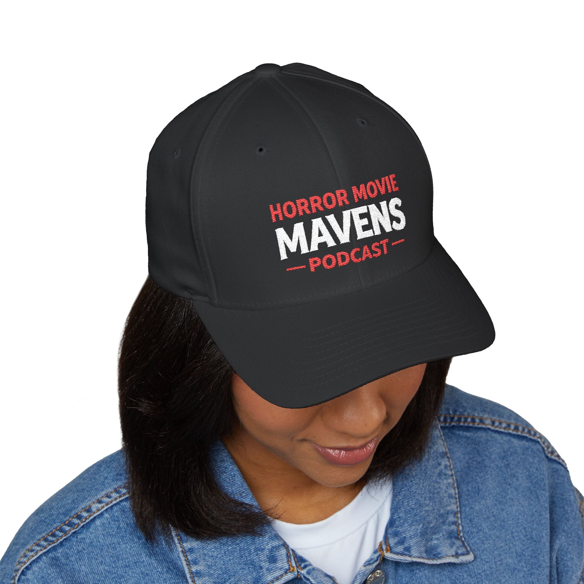 Horror Movie Mavens Podcast Embroidered Cap