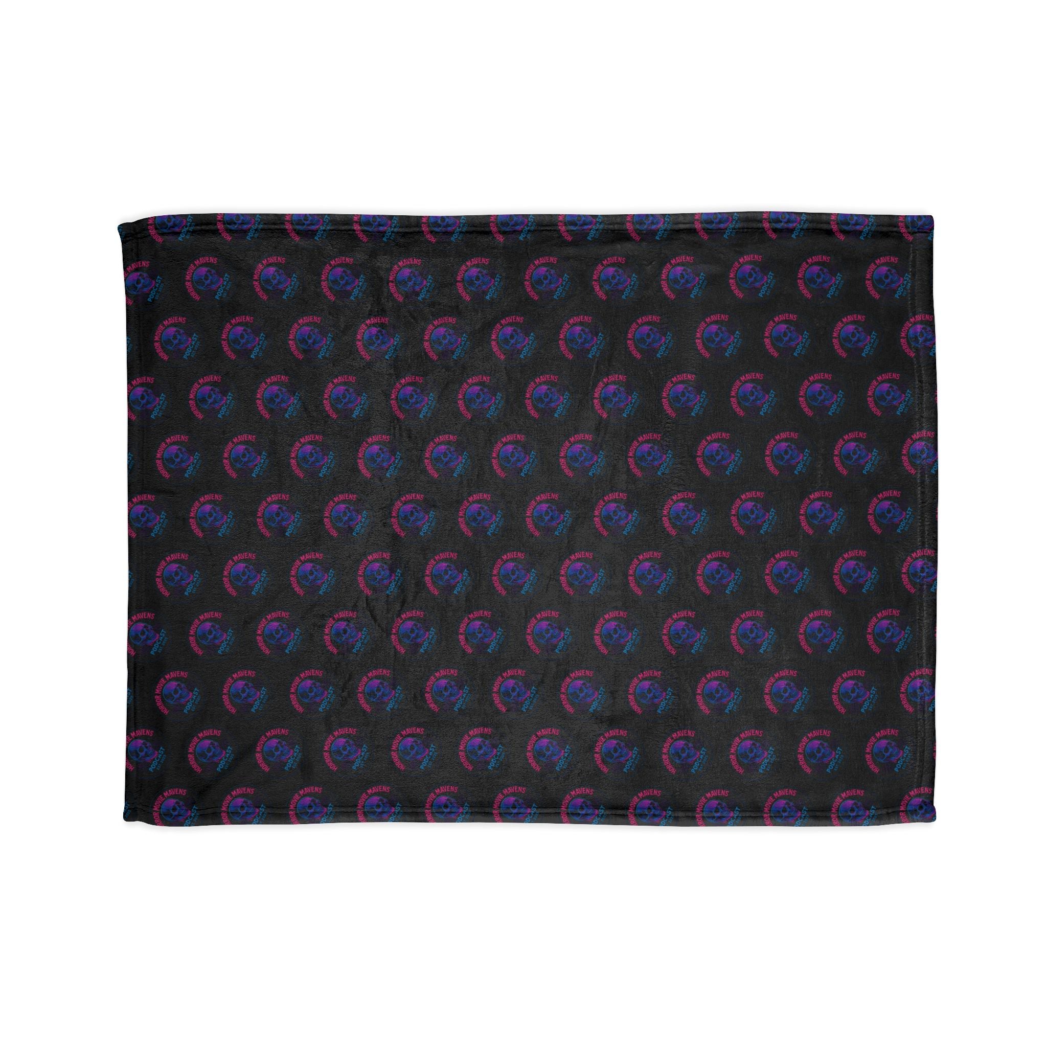 80’s style HMM Pattern Blanket — Soft Polyester Throw for Space Lovers