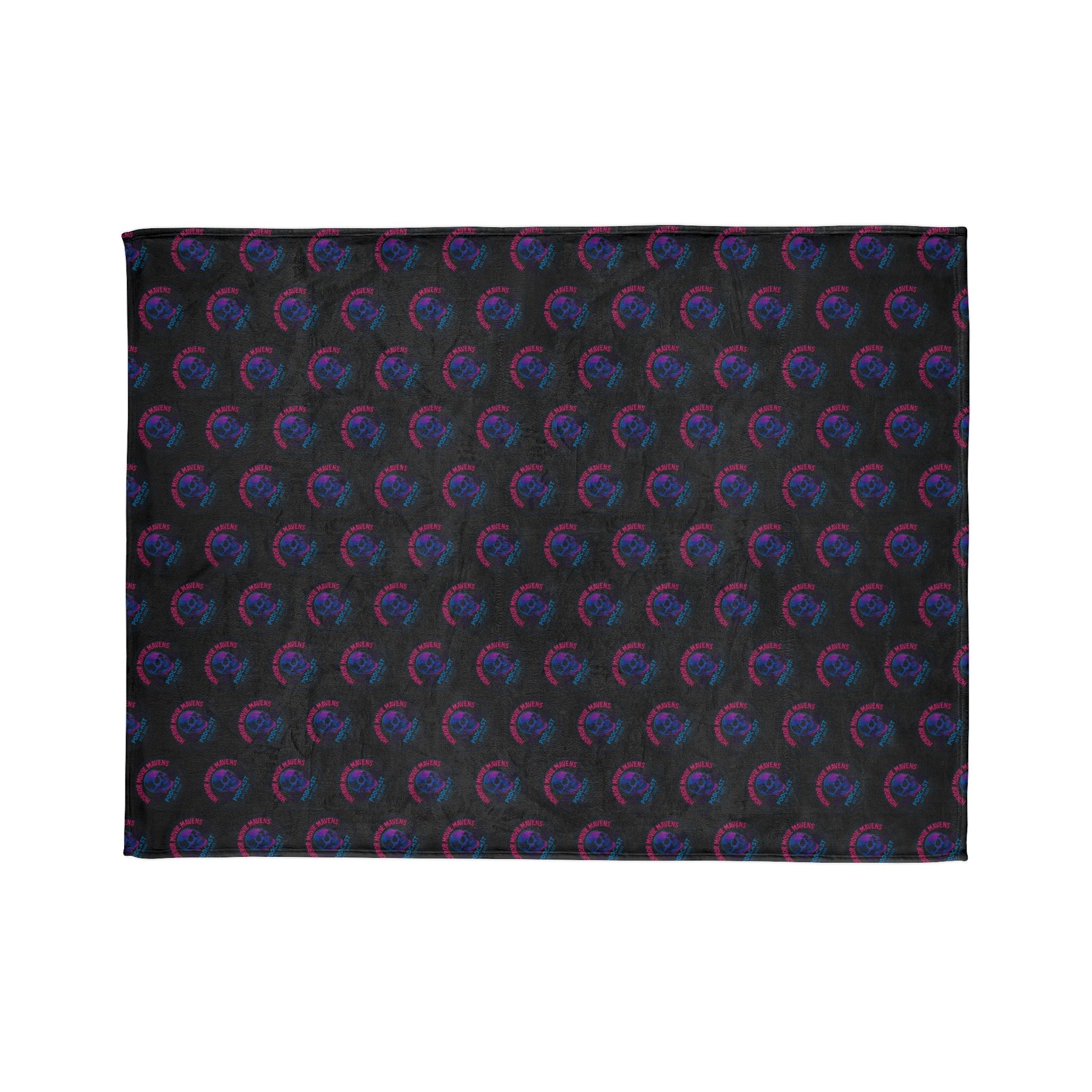 80’s style HMM Pattern Blanket — Soft Polyester Throw for Space Lovers