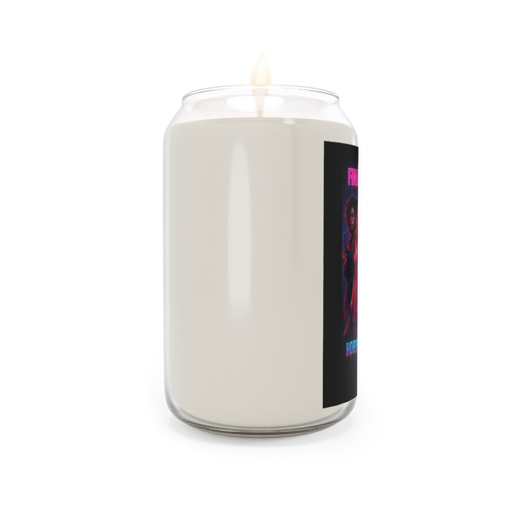 Horror Movie Mavens Final Girl Friday Podcast Soy Candle — "Final Girl Fridays" 13.75oz Scented Candle