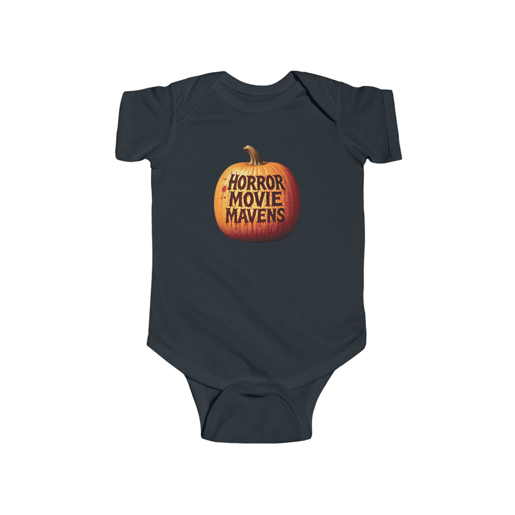 Infant Fine Jersey Bodysuit Horror Movie Mavens logo