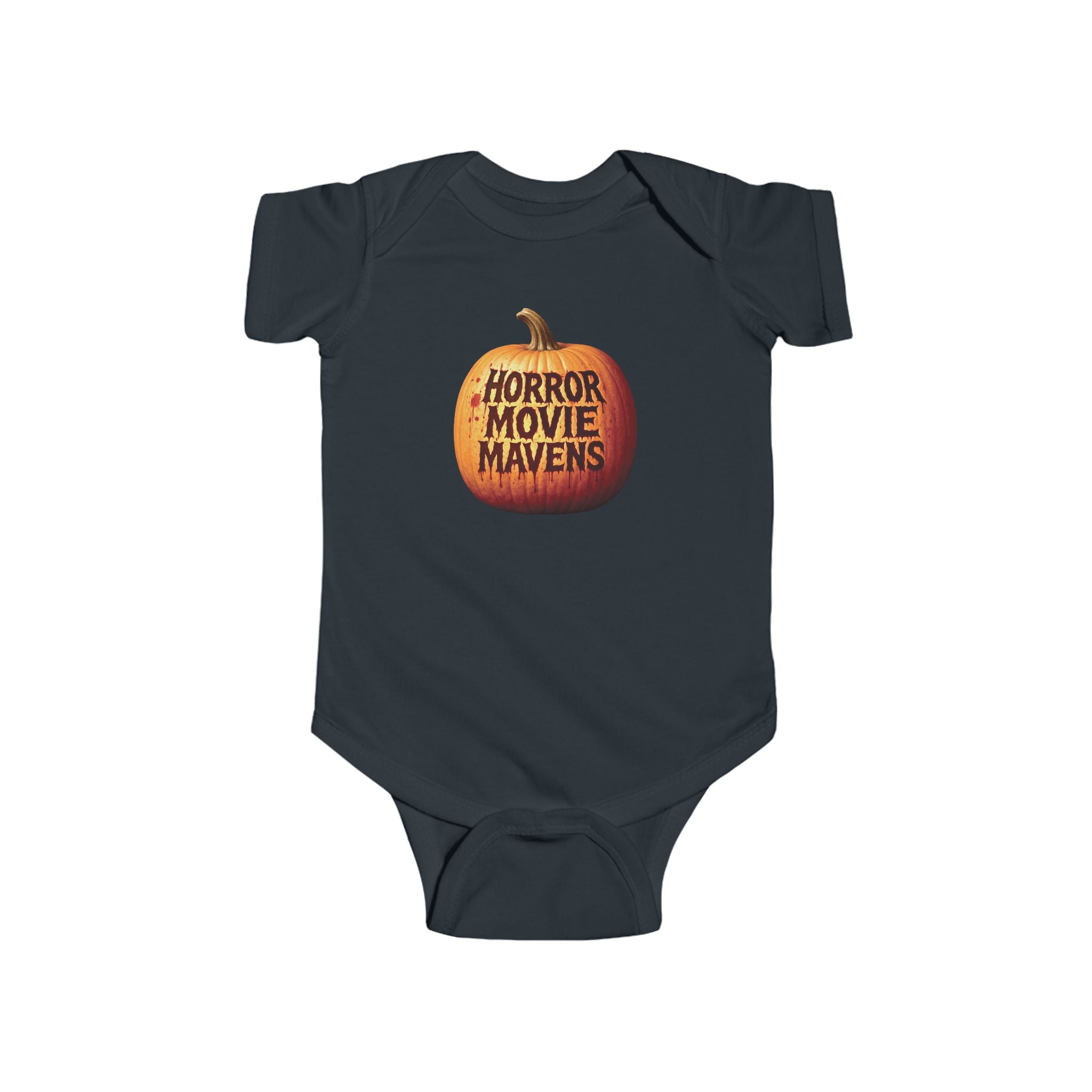 Infant Fine Jersey Bodysuit Horror Movie Mavens logo