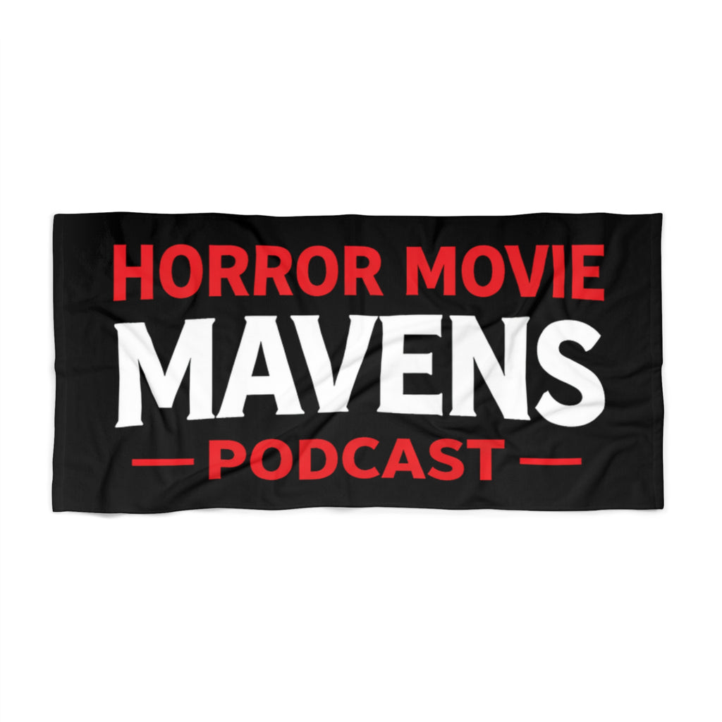Horror Movie Mavens Podcast Beach Towel