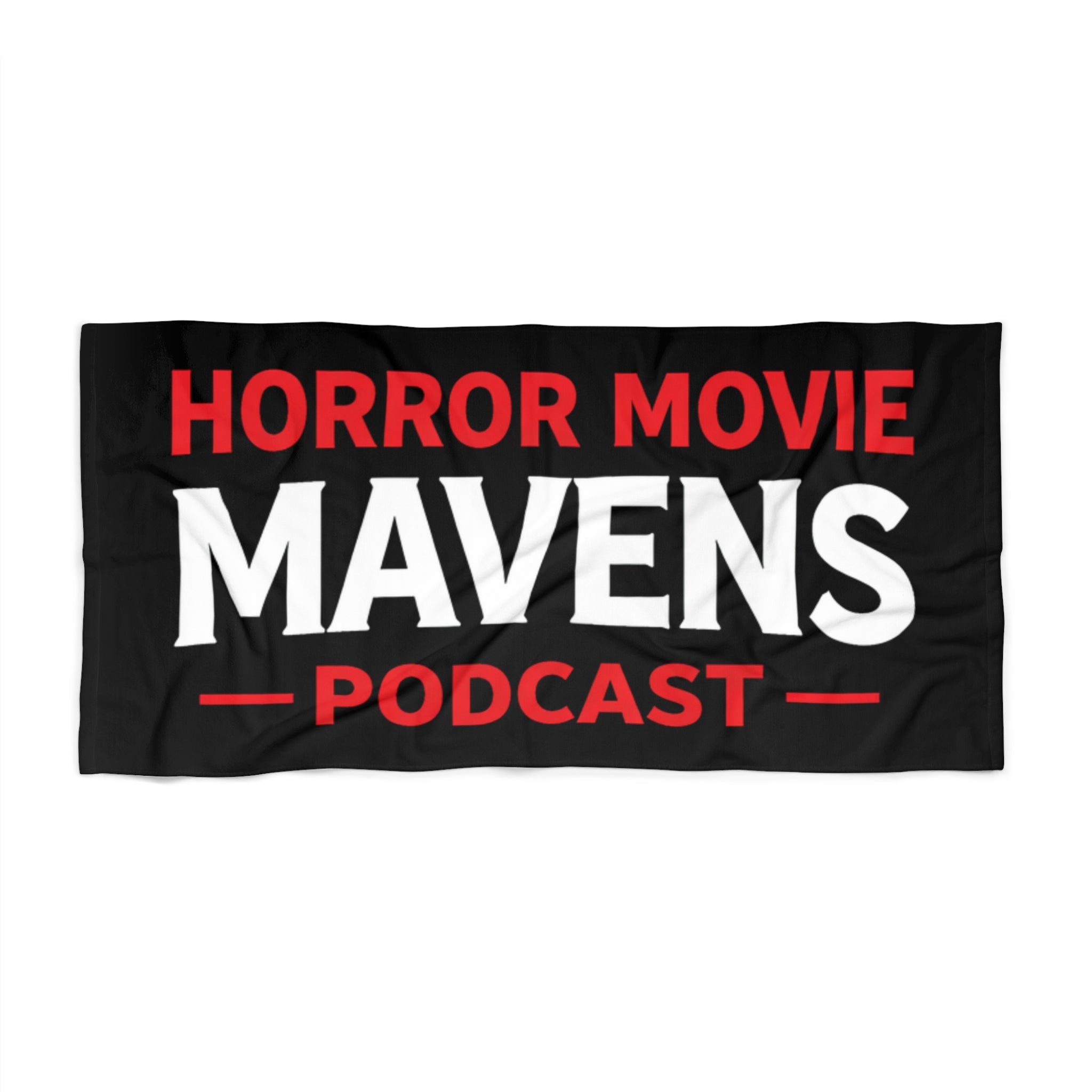 Horror Movie Mavens Podcast Beach Towel