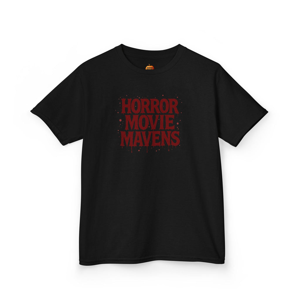 Kids T‑Shirt — "Horror Movie Mavens" Retro Halloween Tee for Young Fans