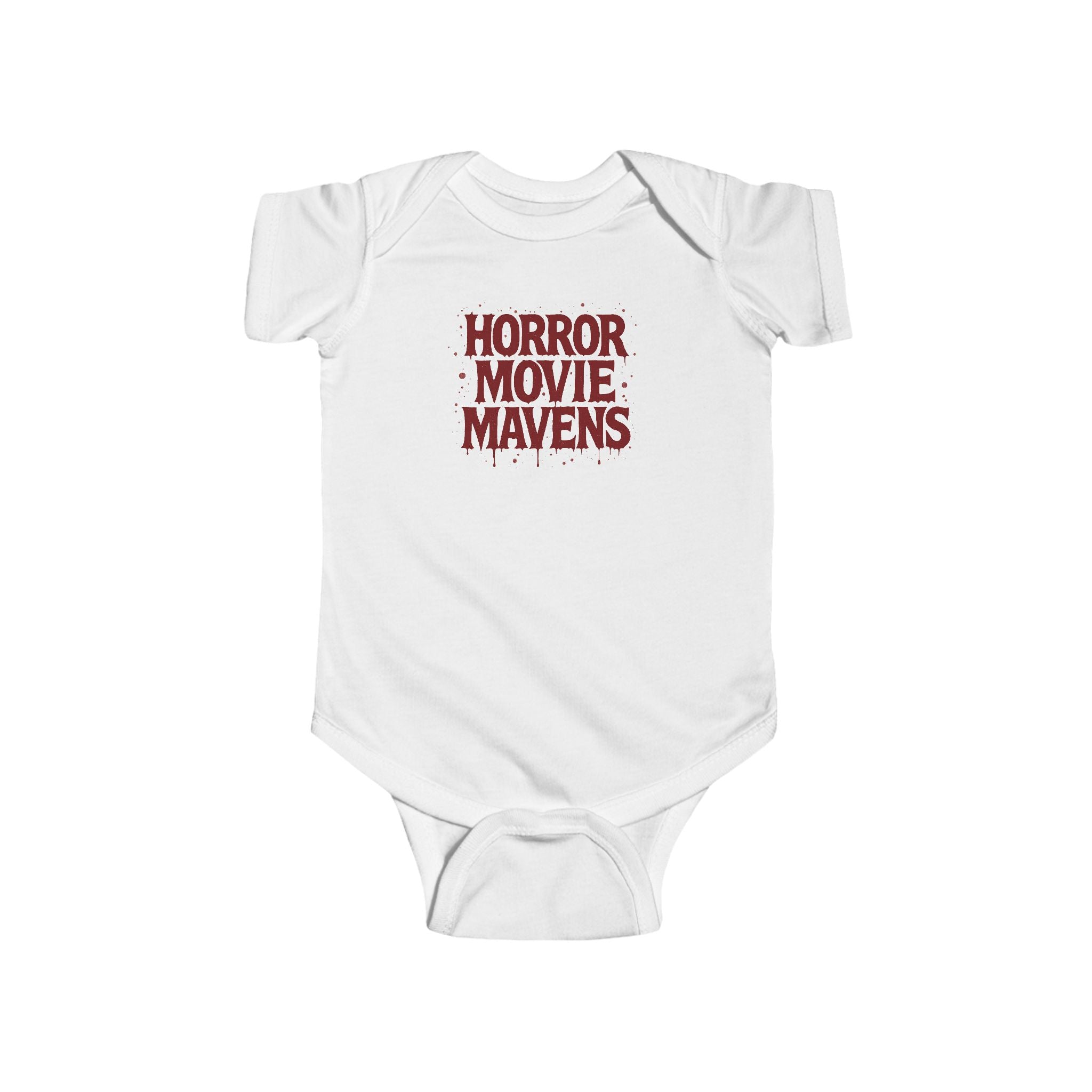 Horror Movie Mavens Infant Bodysuit — Baby Onesie for Little Horror Fans