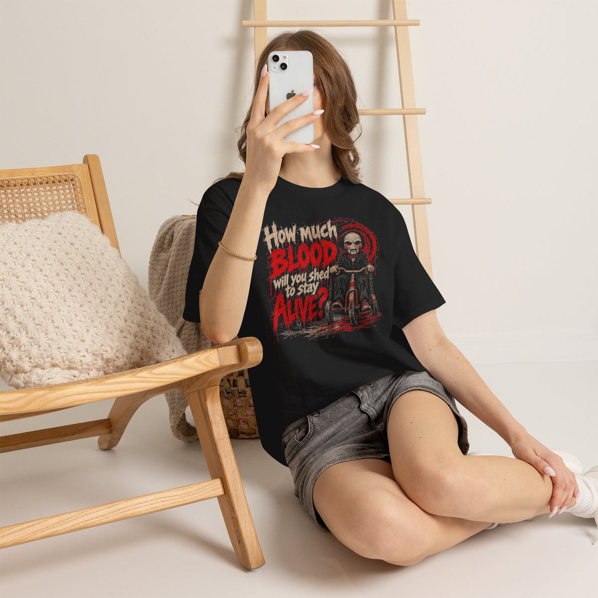 Billy the puppet Unisex Cotton Tee