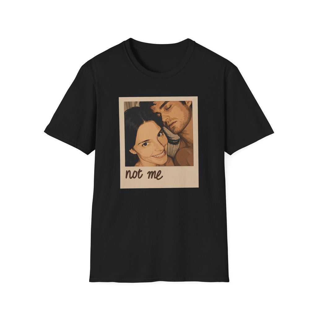 Vintage Polaroid Photo T-Shirt — 'not me' Graphic Tee