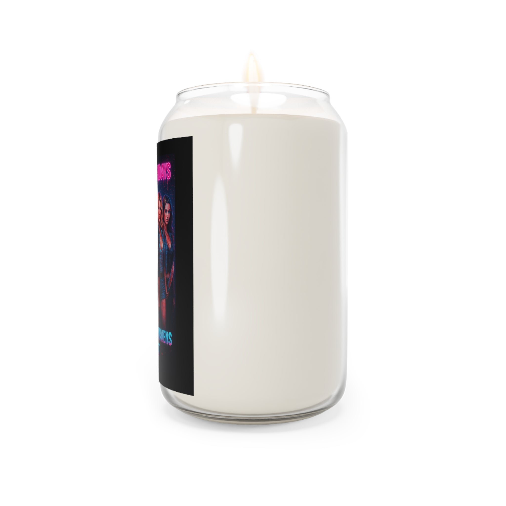 Horror Movie Mavens Final Girl Friday Podcast Soy Candle — "Final Girl Fridays" 13.75oz Scented Candle