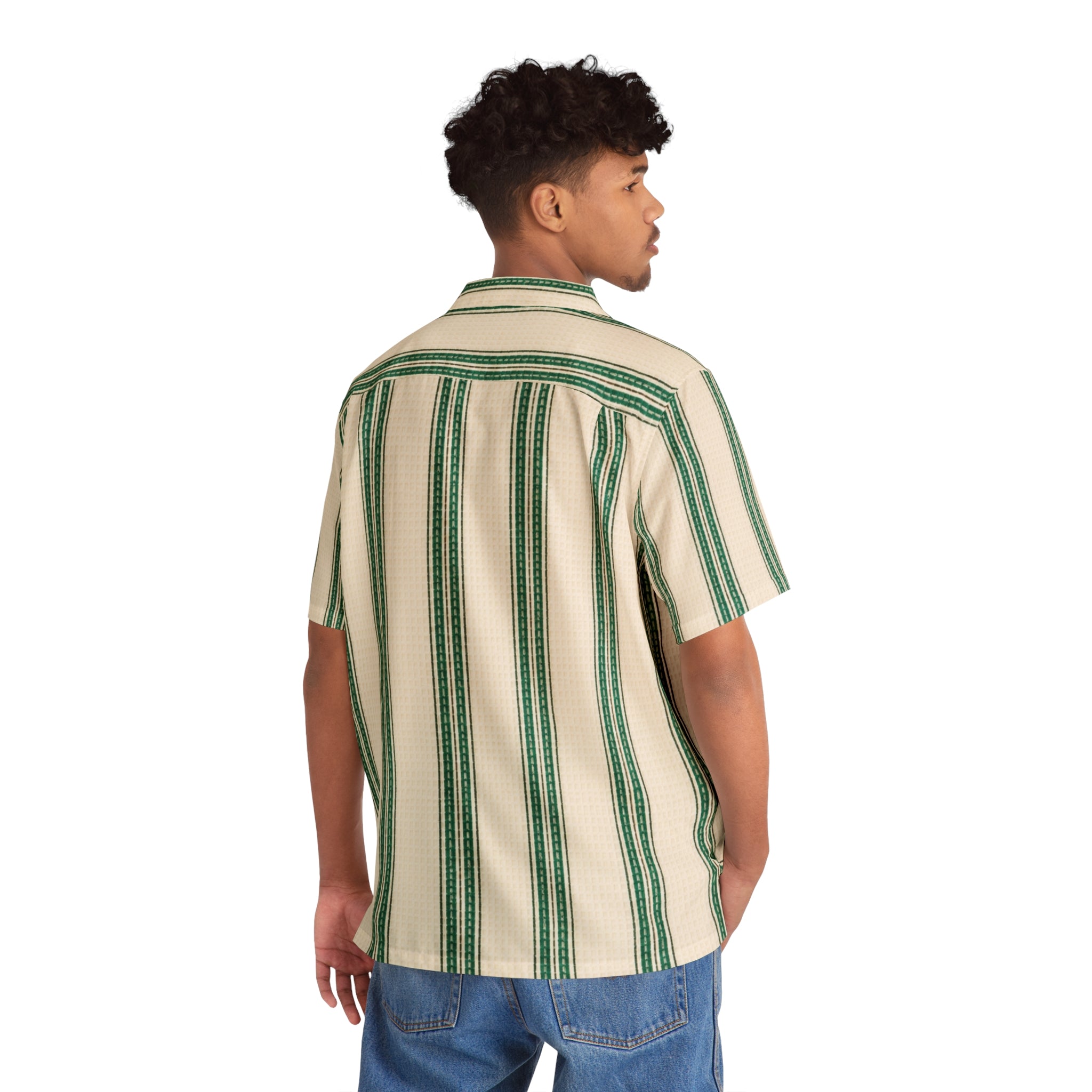 Retro Green Cassell’s music shirt