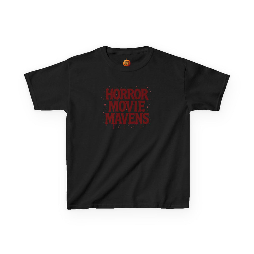 Kids T‑Shirt — "Horror Movie Mavens" Retro Halloween Tee for Young Fans