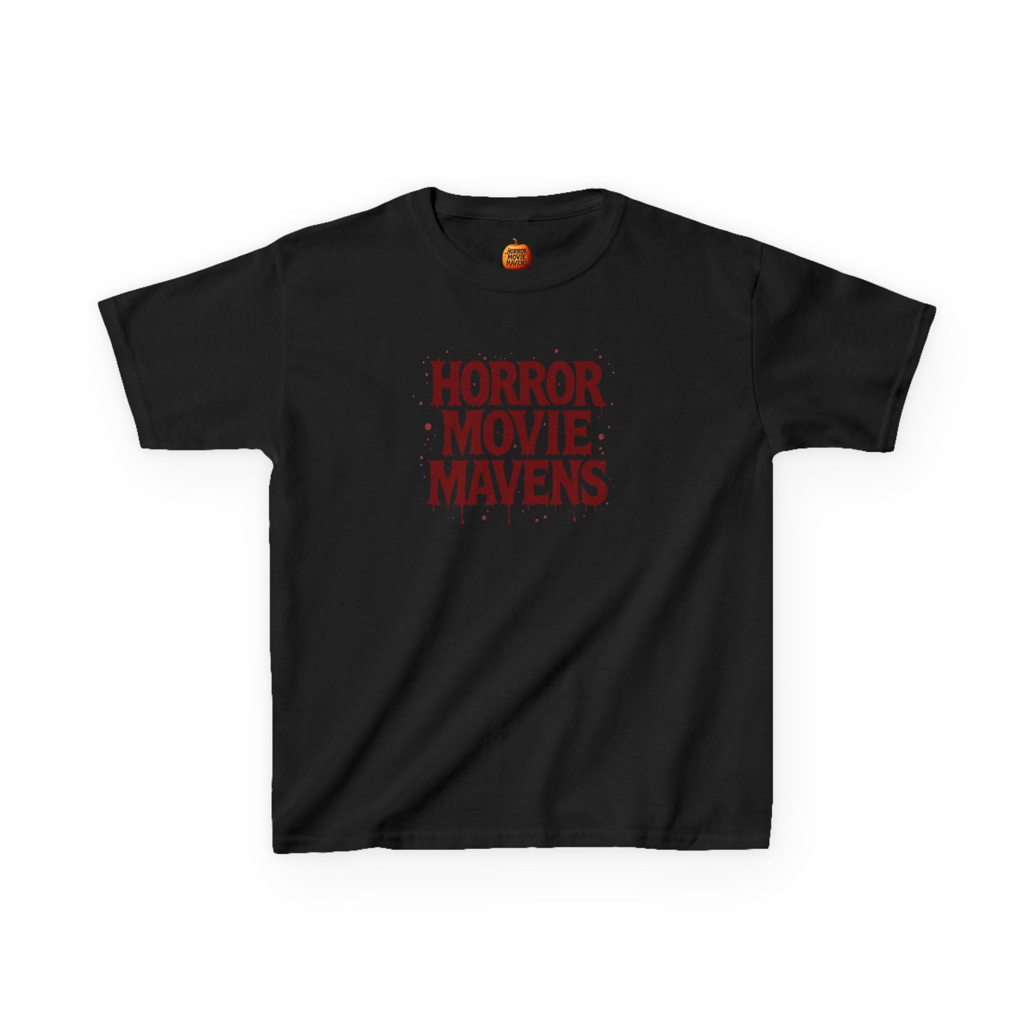 Kids T‑Shirt — "Horror Movie Mavens" Retro Halloween Tee for Young Fans