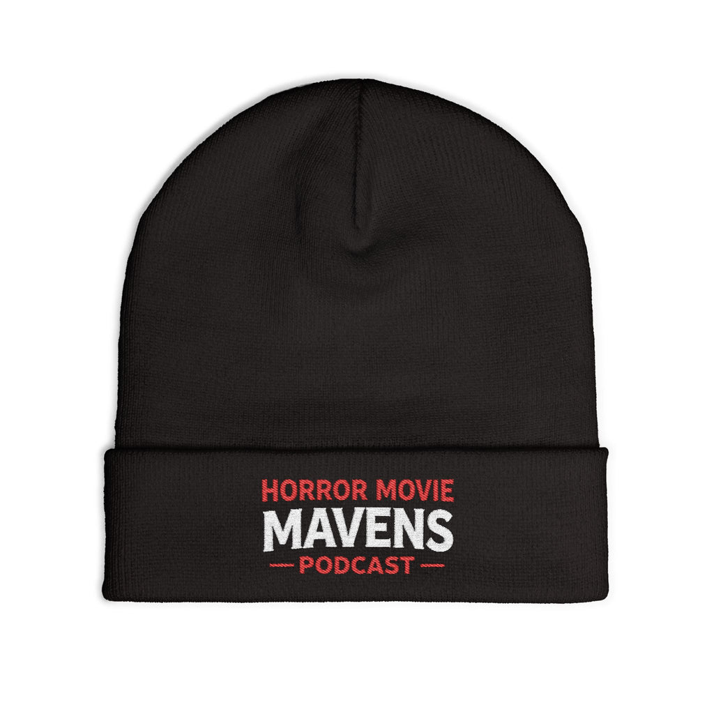 Horror Movie Mavens Embroidered Knit Beanie