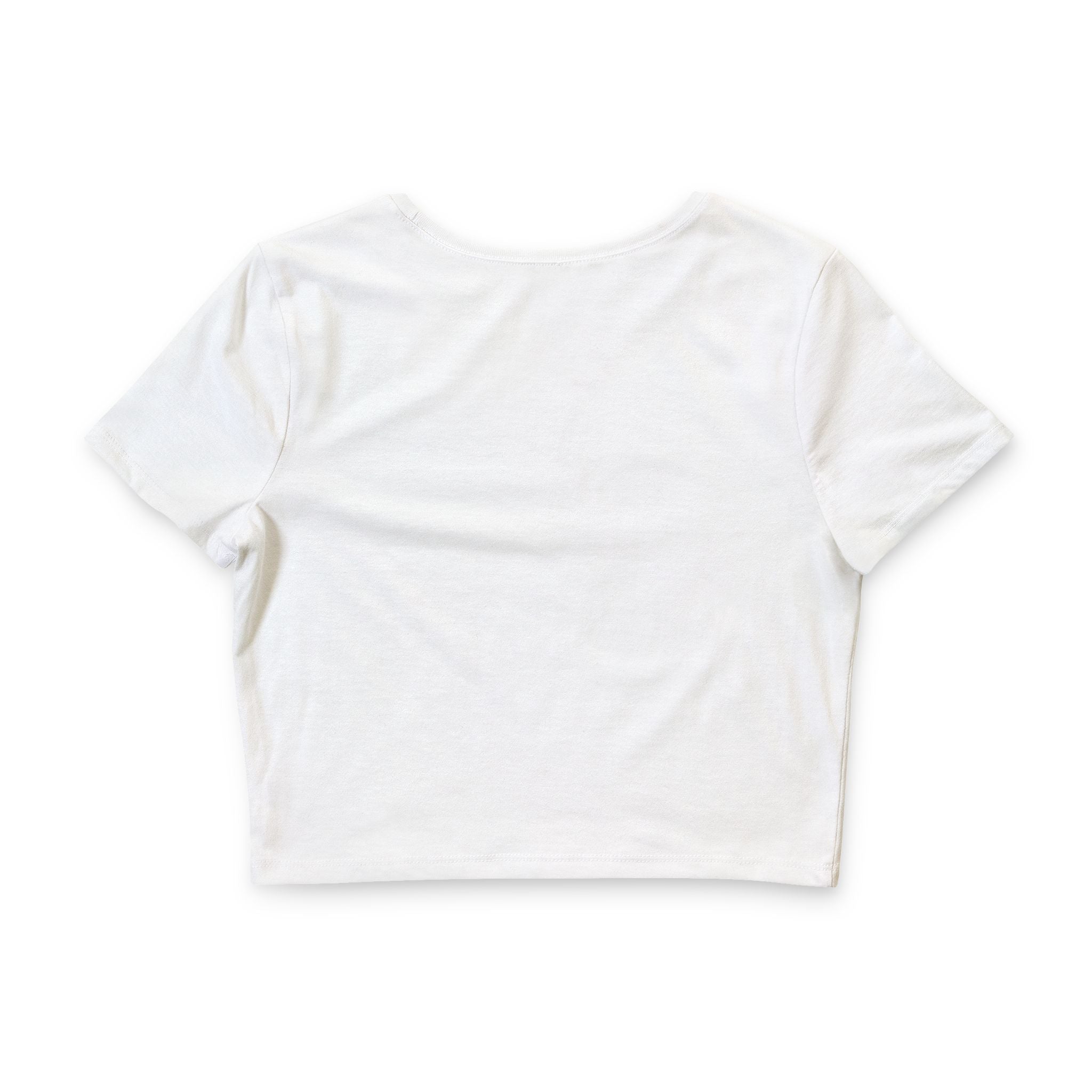 Crop Tee — "You Only Get One WISH" Retro Graphic