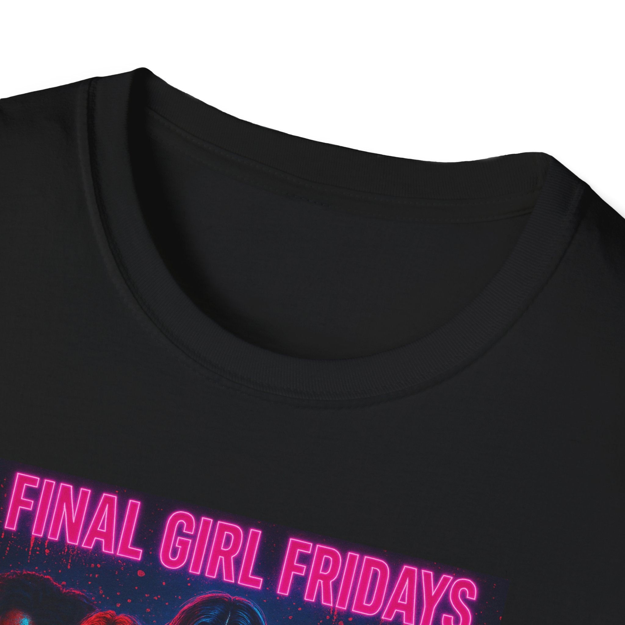 Final Girl Fridays T-Shirt — "Horror Movie Mavens Podcast" Retro Horror Tee