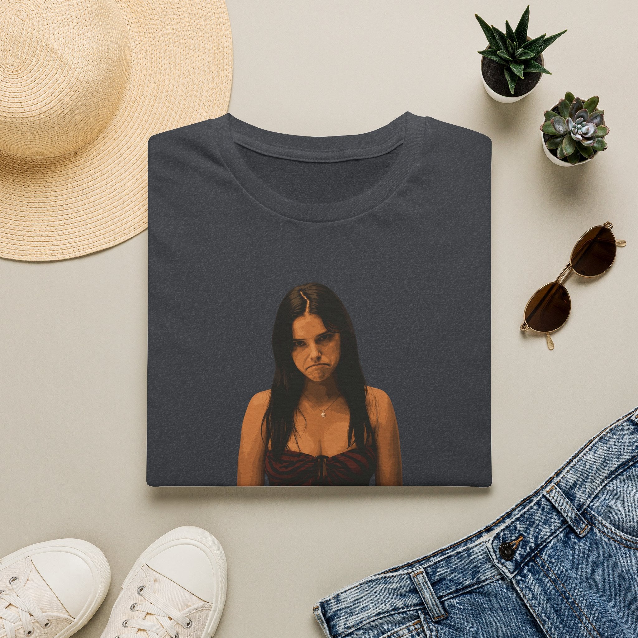 Graphic T-Shirt — 'I Feel Like You Don't Love Me As Much As I Do' Vintage Photo Tee