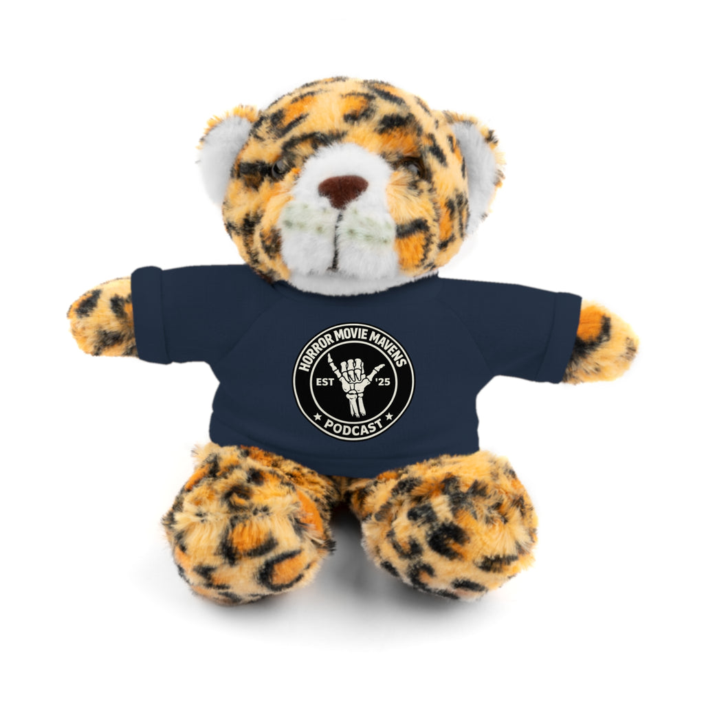 Plush Bear Horror Movie Mavens Logo Tee