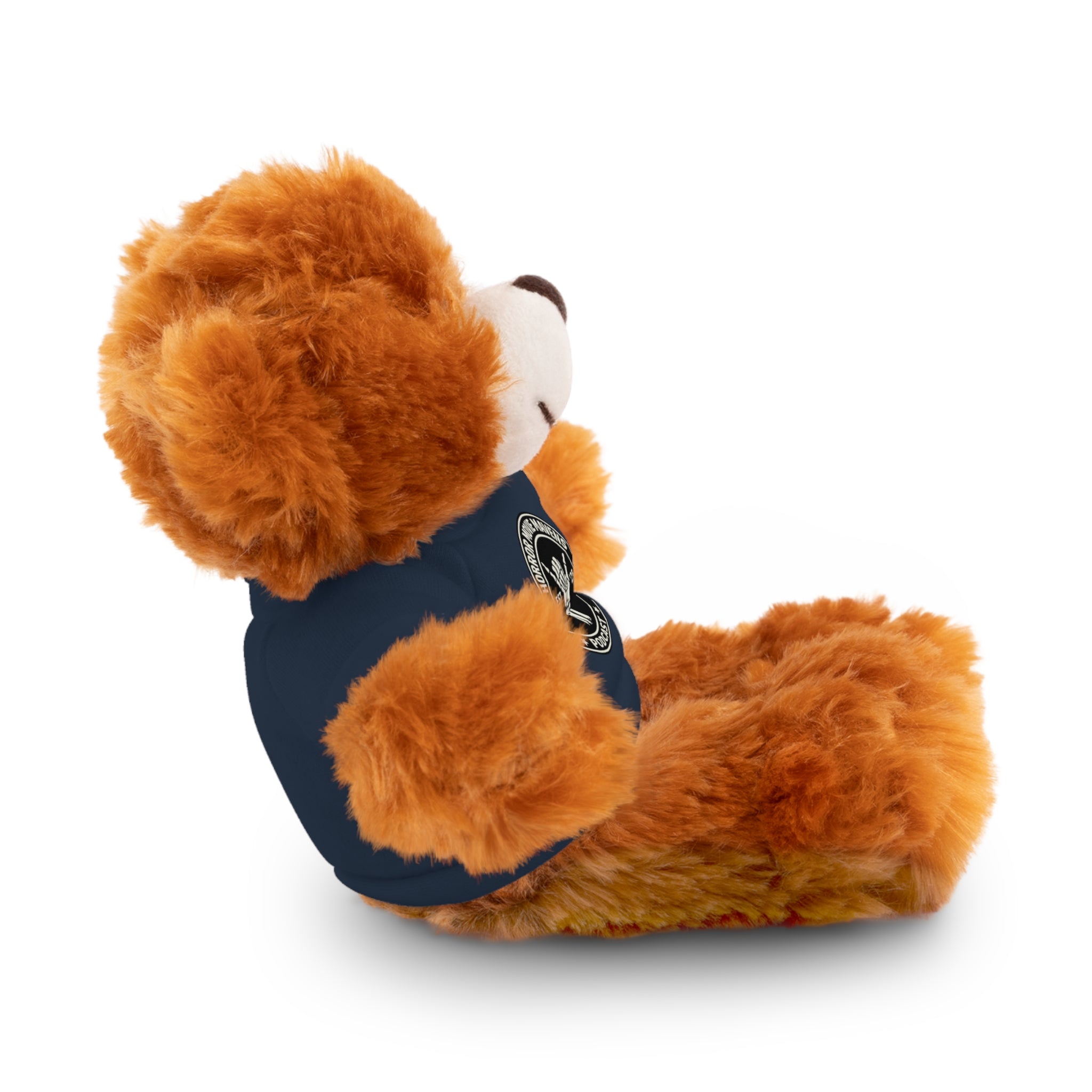 Plush Bear Horror Movie Mavens Logo Tee