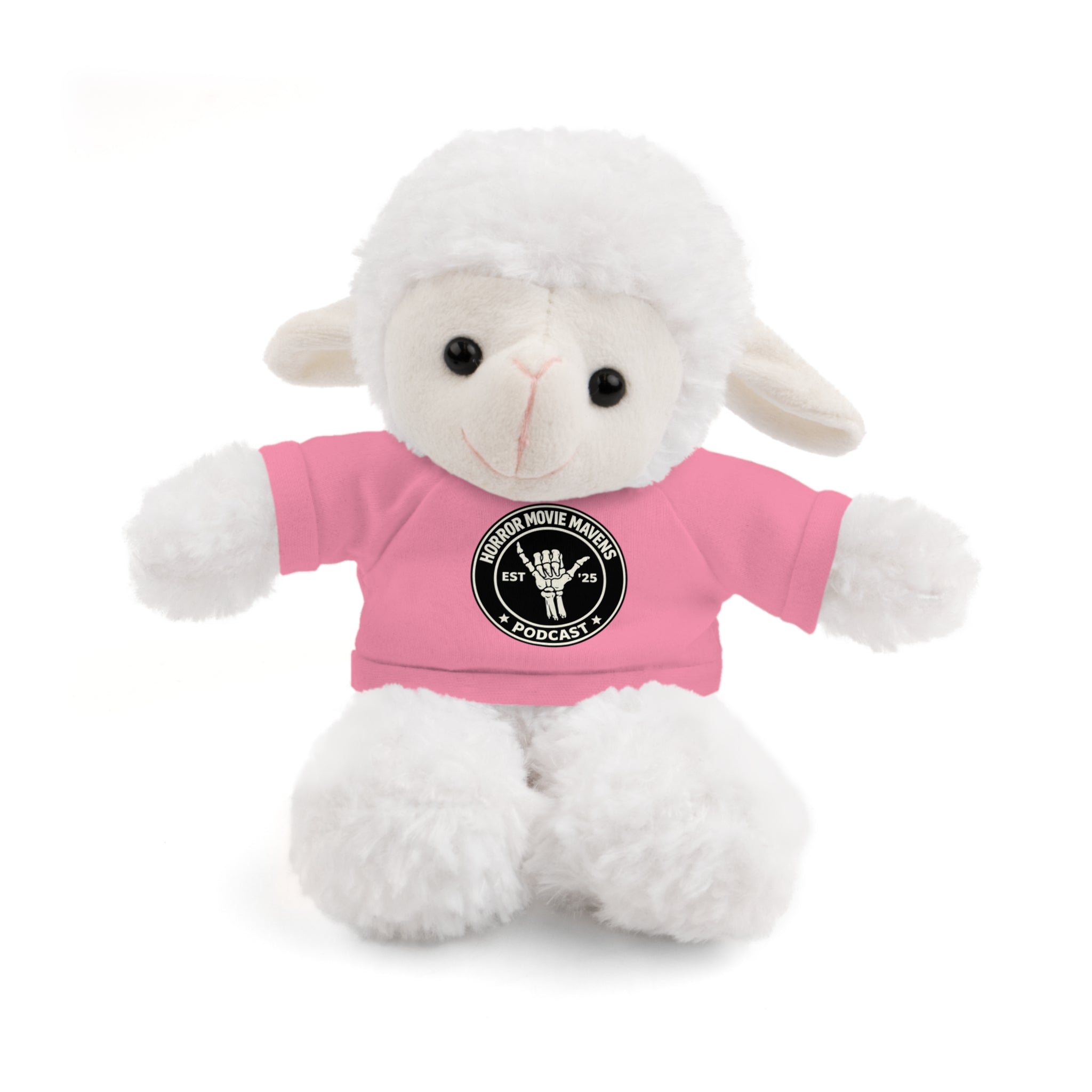 Plush Bear Horror Movie Mavens Logo Tee