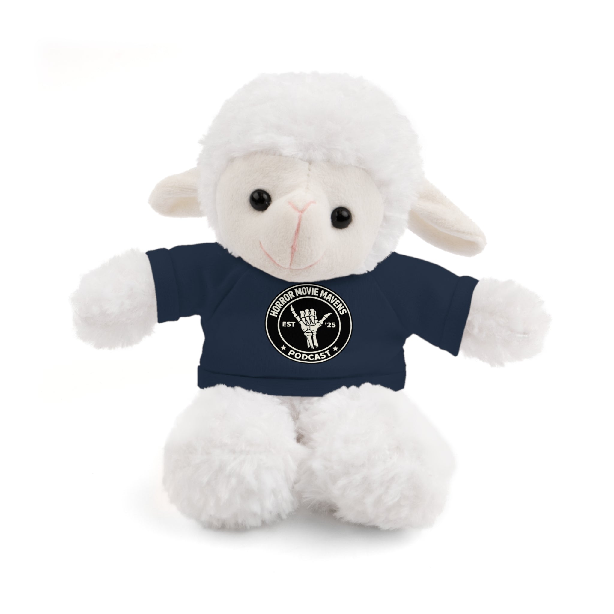 Plush Bear Horror Movie Mavens Logo Tee