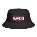 Horror Movie Mavens Podcast Bucket Hat — Retro Red Logo