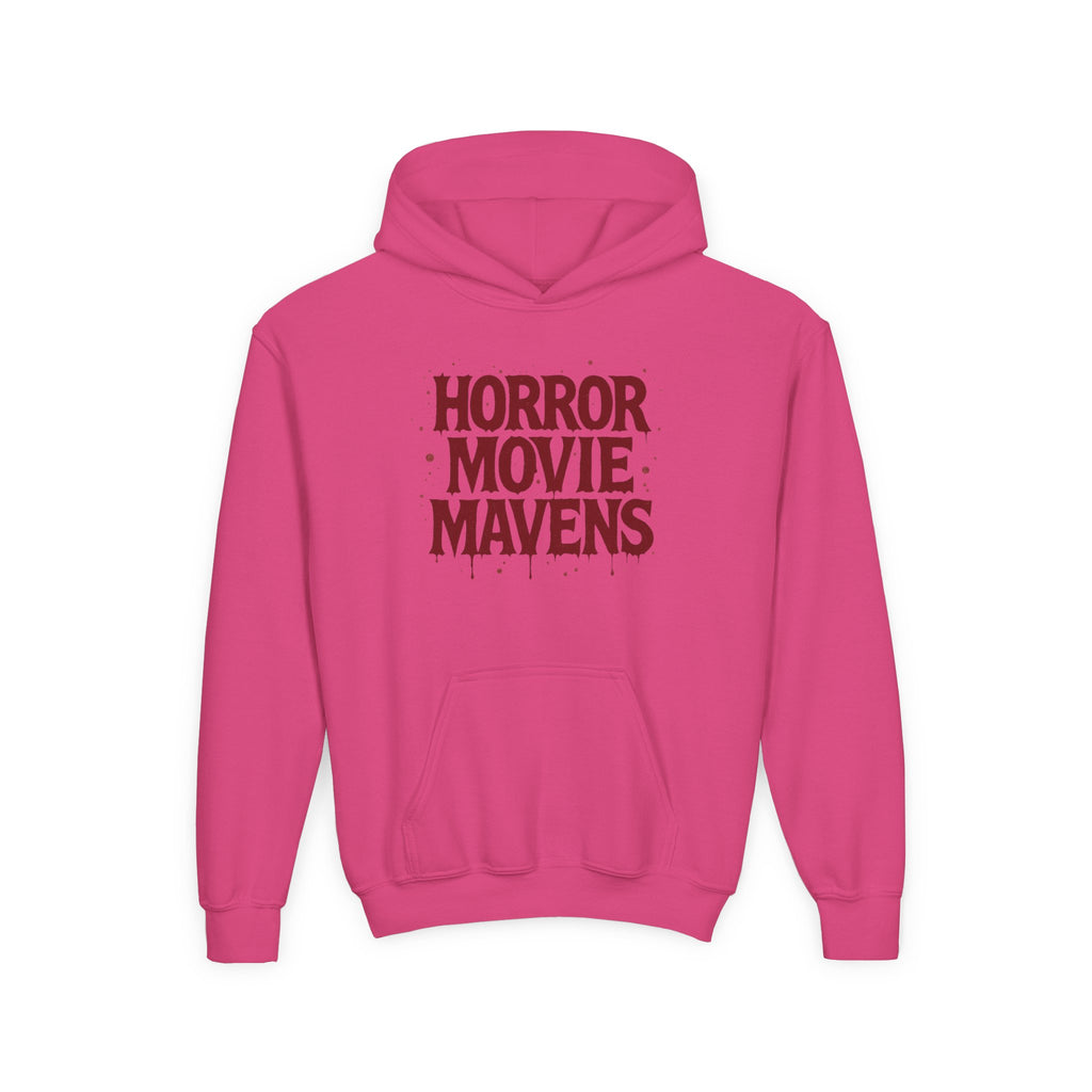 Horror Movie Mavens Youth Hoodie — Kids’ Spooky Film Fan Pullover