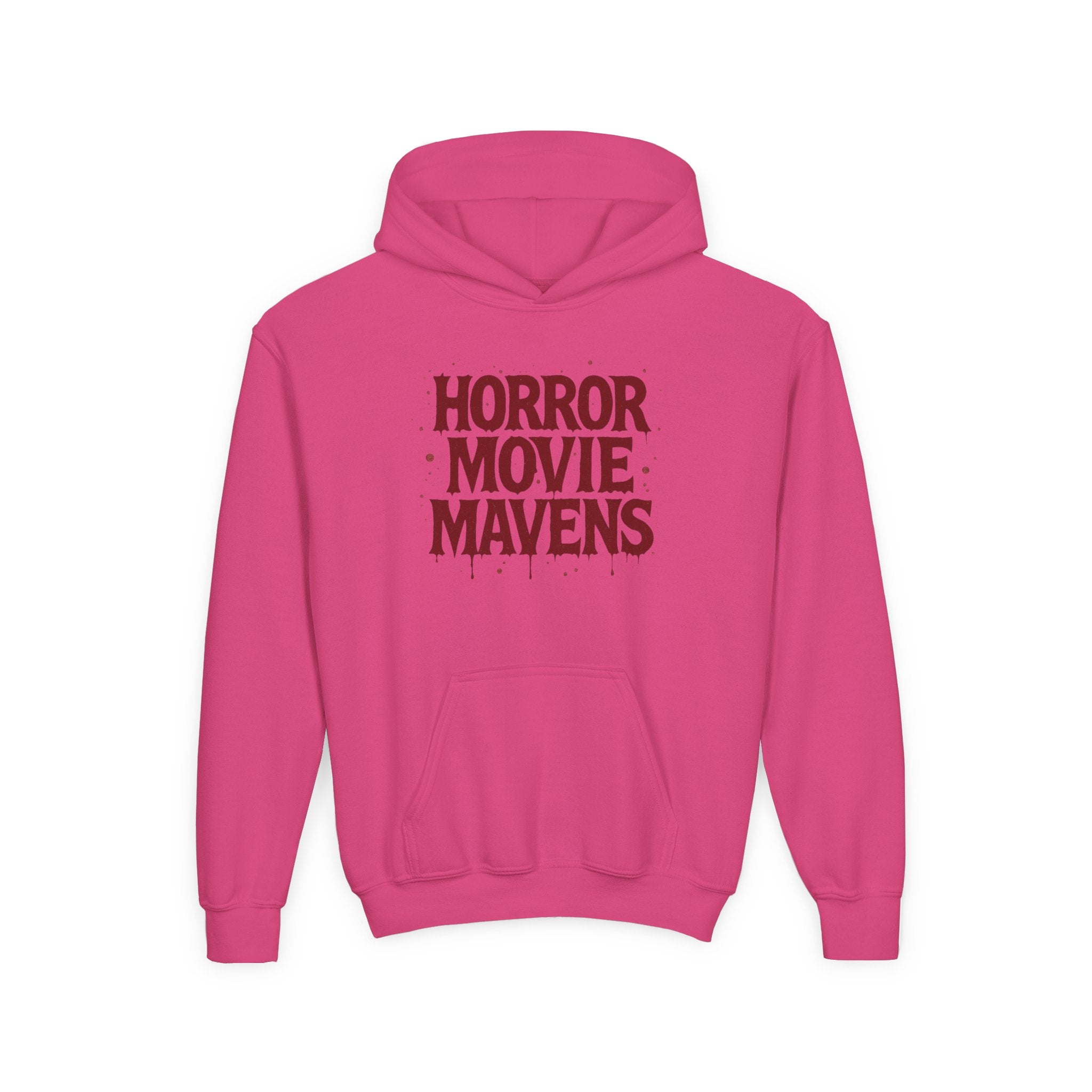 Horror Movie Mavens Youth Hoodie — Kids’ Spooky Film Fan Pullover
