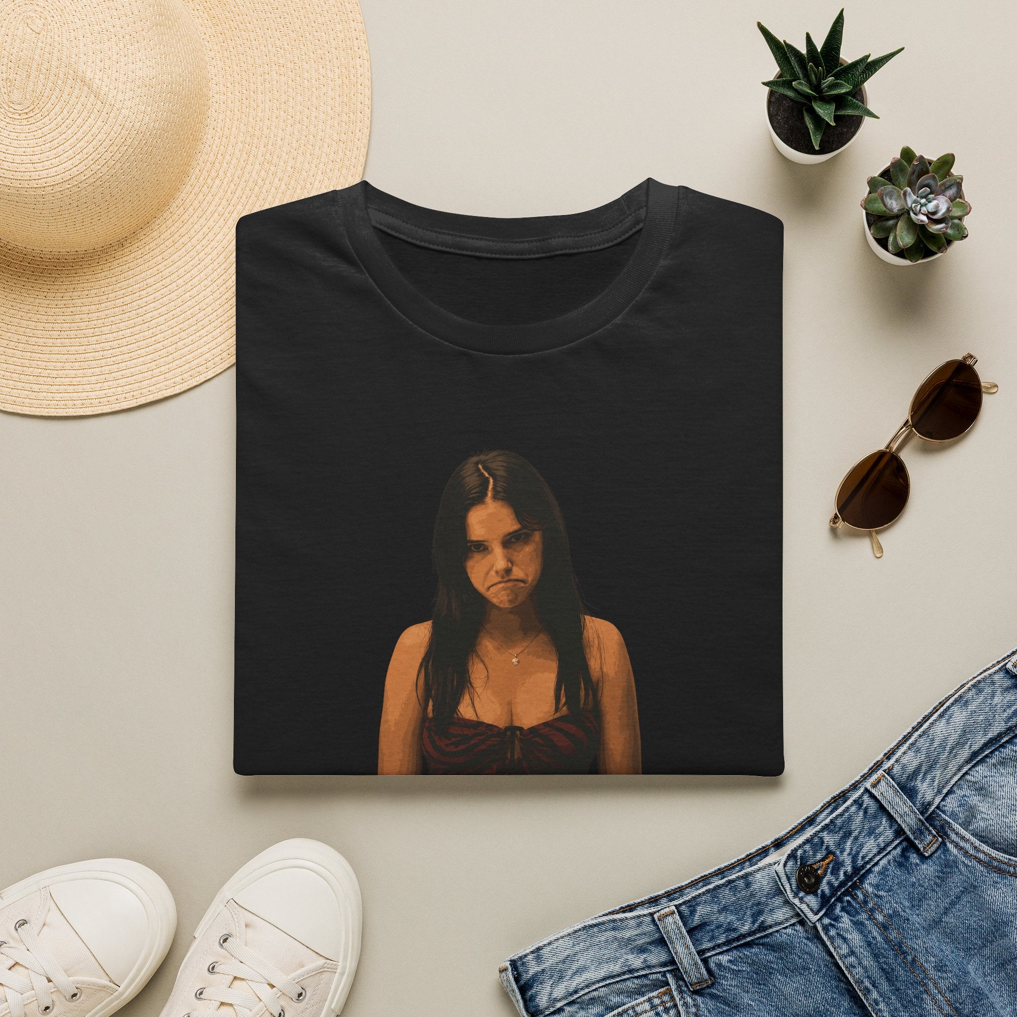 Graphic T-Shirt — 'I Feel Like You Don't Love Me As Much As I Do' Vintage Photo Tee